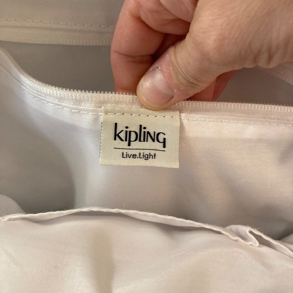 Kipling Moriko Small Backpack Bag Light Blue No Keychain Excellent Condition - Picture 13 of 15